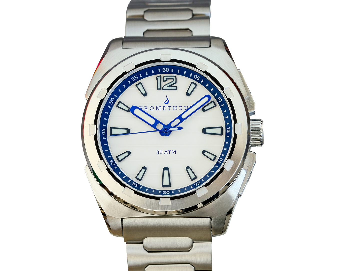 Prometheus Jamanta White Dial No Date Miyota 9039
