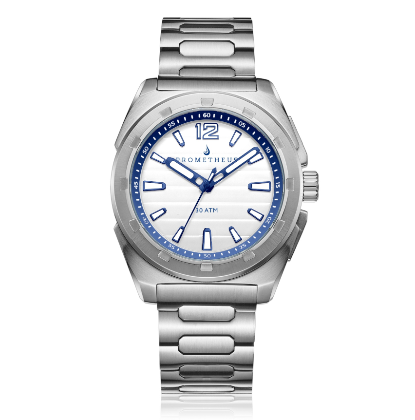 Prometheus Jamanta White Dial No Date Miyota 9039