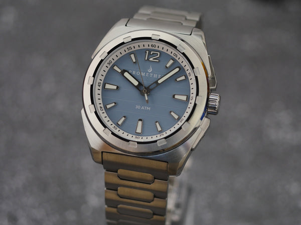 Prometheus Jamanta Pastel Blue Dial No Date Miyota 9039