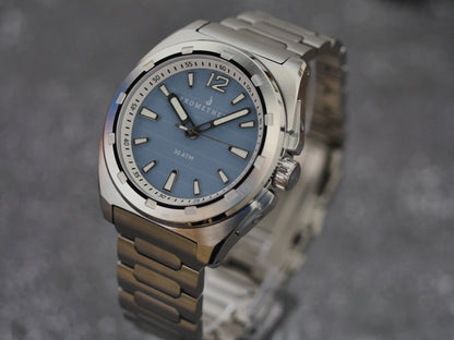 Prometheus Jamanta Pastel Blue Dial No Date Miyota 9039