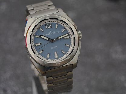 Prometheus Jamanta Pastel Blue Dial No Date Miyota 9039