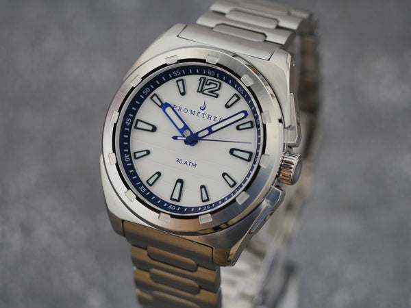 Prometheus Jamanta White Dial  No Date Miyota 9039