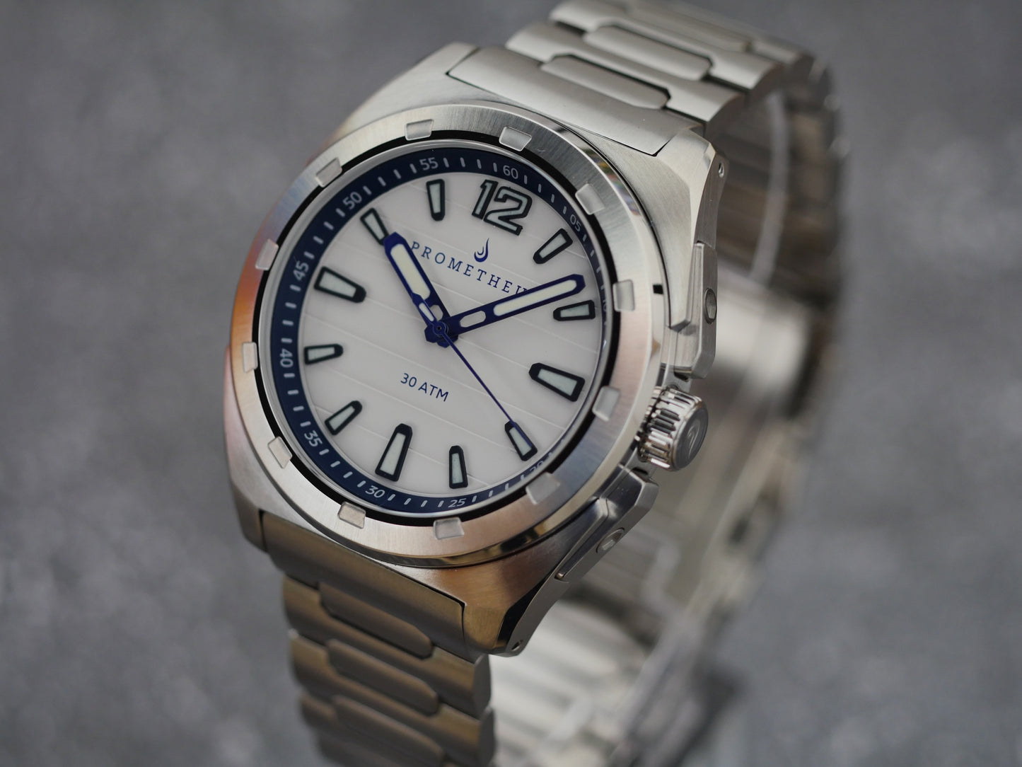 Prometheus Jamanta White Dial  No Date Miyota 9039