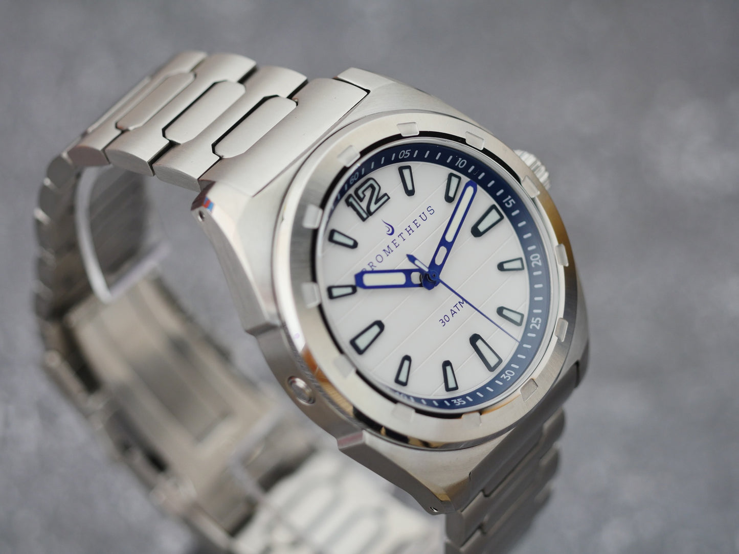 Prometheus Jamanta White Dial  No Date Miyota 9039