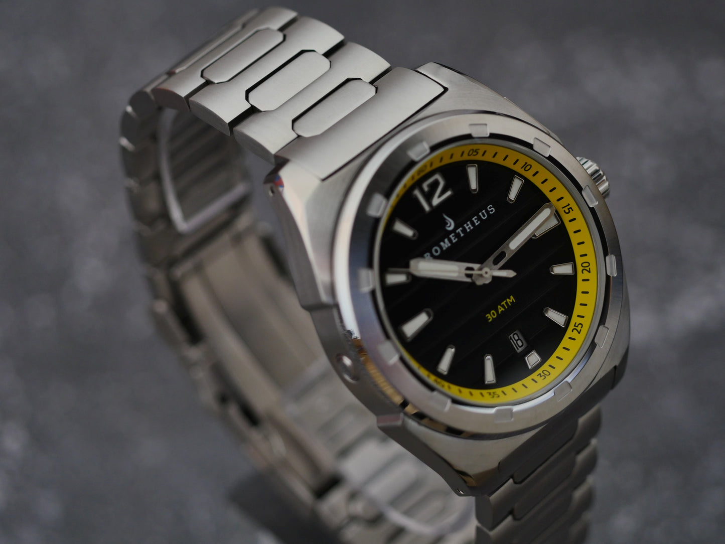 Prometheus Jamanta Black Dial Date Miyota 9015