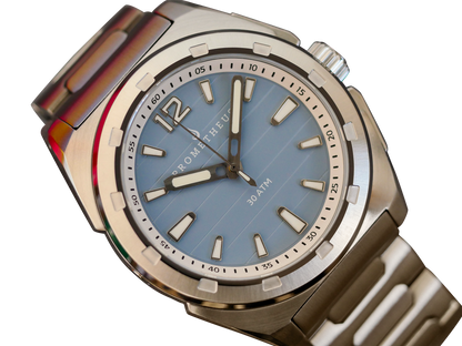 Prometheus Jamanta Pastel Blue Dial No Date Miyota 9039