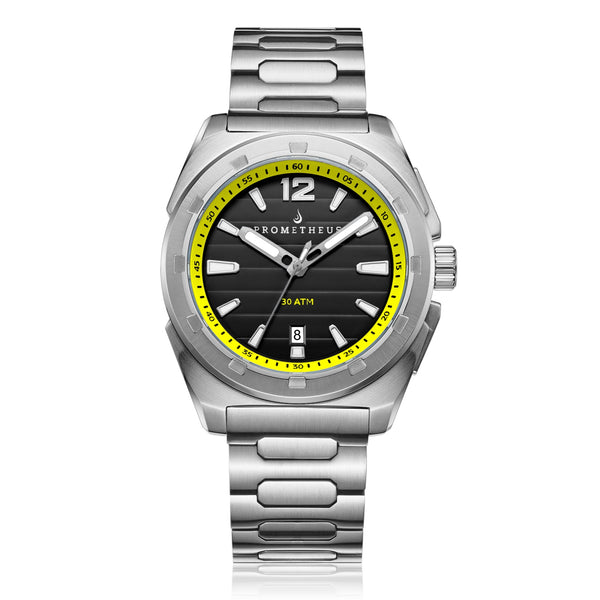 Prometheus Jamanta Yellow Date Miyota 9015
